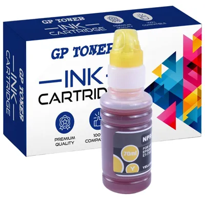 Zdjęcie produktu dla 5x Tusz do Epson 106 CMYK L7160 L7180 L7188 Żółty