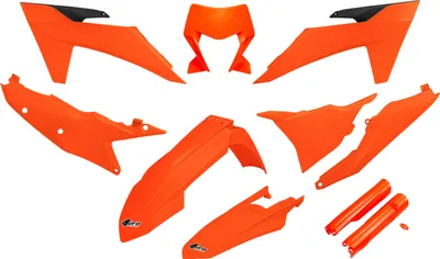 Produktbild von UFO Plast Karosserieverkleidungssatz UFO KTM Orange