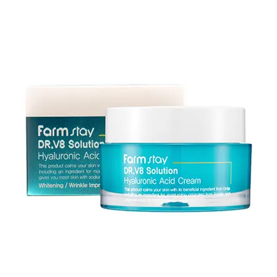 Produktbild von Solution Hyaluronic Acid Face Cream mit Hyaluronsä ure und Vitaminen 50ml