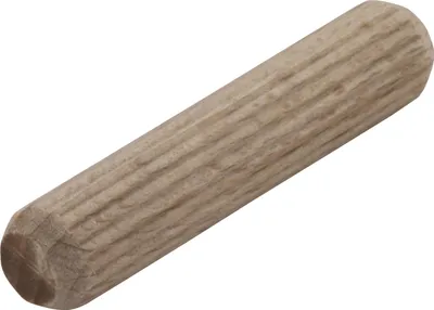 Image de 5 Pack 40 Chevilles Longues En Bois De Hêtre ø8x40mm 2908000 Wolfcraft