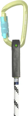 Produktfoto des Edelrid Performance Static 11;0mm 1-ST-W Statikseils mit Karabiner.