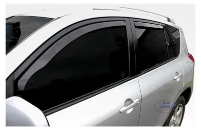 Produktbild von Windabweiser für Rav4 3, 2006-2012, Heko Regenabweiser, getönt, 4-teilig, vorne und hinten, aerodynamisch