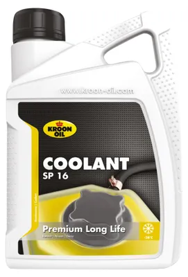 Produktbild von KROON OIL Coolant SP 16 Kühlmittel Kühlerfrostschutz 1L Gelb -38°C Antifreeze Fertigmischung
