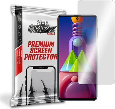 Produktbild von Hybriertes Glas GrizzGlass HybridGlass für Samsung Galaxy M51