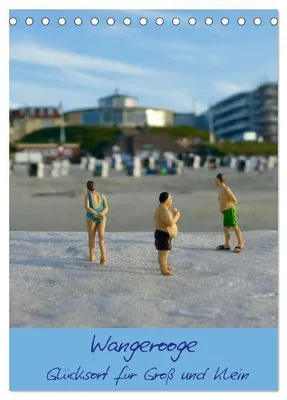 Produktbild von Wangerooge - Glücksort für Groß und Klein (Tischkalender 2026 DIN A5 hoch), CALVENDO Monatskalender