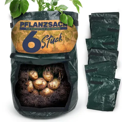 Produktbild von Pflanzsack für Garten Gemüse, Menge:6