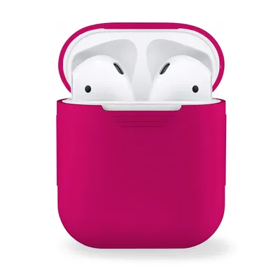 Produktbild von Silikonhülle für Apple Airpods 1 / 2 Ladecase Soft Case Silikon Hülle in Lila