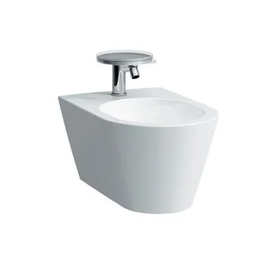 Obrázek produktu pro LAUFEN Laufen KARTELL nástěnný bidet s 1 otvorem pro baterii, bílý