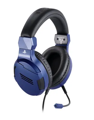 Zdjęcie produktu dla Suchawki gamingowe Nacon Bigben PS4 Oficjalny zestaw suchawkowy V3 Niebieski, Mikrofon, Niebieski