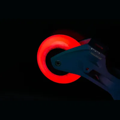 Produktbild von Powerslide NEONS 80mm 85A rot leuchtende Rollen 4Stk.