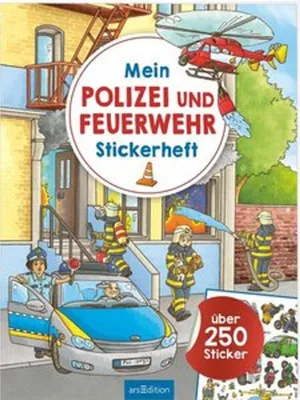 Produktbild von Mein Polizei- und Feuerwehr-Stickerheft