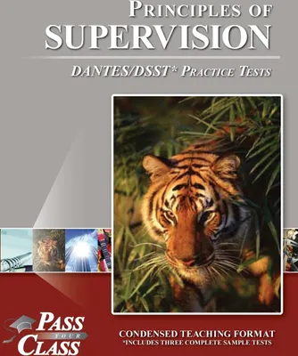 Produktbild von Principles of Supervision DANTES/DSST Practice Tests