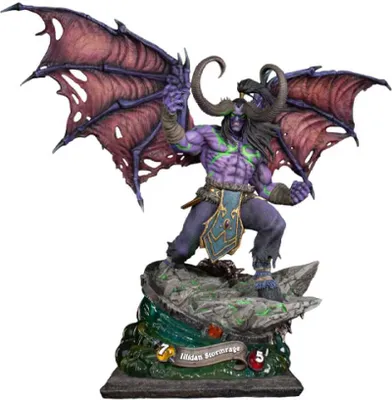 Produktbild von Hearthstone Statue Illidan Stormrage 33 cm