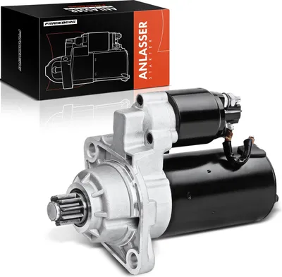 Produktbild von Frankberg 1x Anlasser Starter für VW Golf Polo Passat Scirocco Tiguan Touran Transporter Bus Kasten Pritsche/Fahrgestell