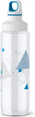 Produktbild von emsa Trinkflasche Tritan 0,7 l, Motiv Geometrie