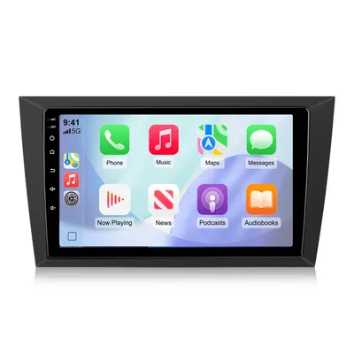 Zdjęcie produktu dla 9'' 128GB Radio samochodowe Android do VW Golf 6 2008-2012 Wireless CarPlay Android Auto WiFi GPS Navi RDS DSP DAB+ BT