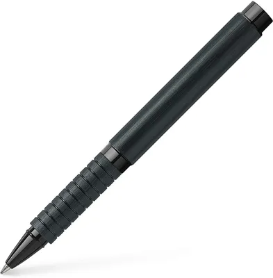 Zdjęcie produktu dla Faber-Castell 148437, Długopis z wkładem, Czarny, Czarny, Aluminium, 1 szt.