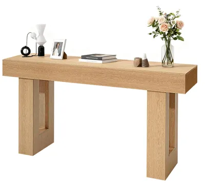 Produktbild von VEVOR Konsolentisch Sofatisch (160 x 35 x 85 cm/L x B x H), schmaler rechteckige