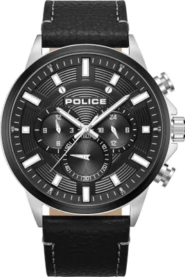 Productafbeelding van Politiemeter voor heren, zwart, modelnummer: Police-PEWJF2195141M