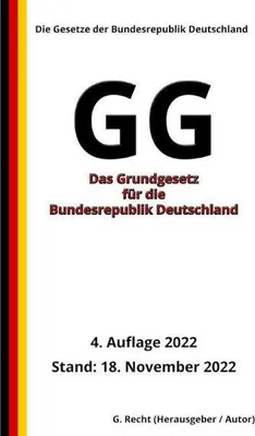 Produktbild von Das Grundgesetz für die Bundesrepublik Deutschland - GG, 4. Auflage