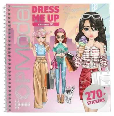Zdjęcie produktu dla TOPModel 0413832, Chłopak, dziewczyna, Naklejki w zestawie, Kolorowanka/album