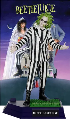 Produktbild von Beetlejuice Movie Maniacs PVC Statue Beetlejuice 17 cm