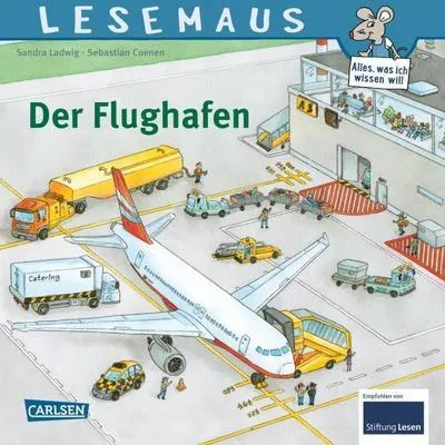 Immagine prodotto di Ladwig, S: LESEMAUS 160: Der Flughafen