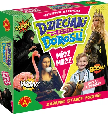 Obrázek produktu pro Karetní hra Děti proti dospělým: Alexanderův mišmaš