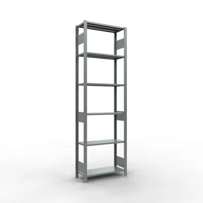 Zdjęcie produktu dla Podstawowy system regałów - 2500x 750x300 mm, typ 150 kg