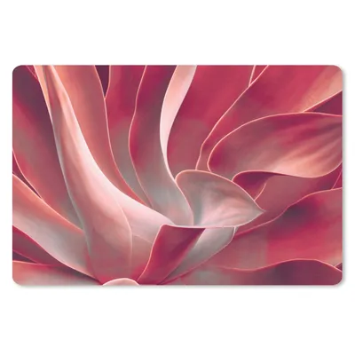 Produktbild von MuchoWow® Schreibtischunterlage Stilleben - Blätter - Pflanze - Rosa 60x40 cm - XXL Mauspad - Großes Mauspad