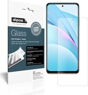Zdjęcie produktu dla 1x Folia ochronna dla Xiaomi Mi 10T Lite matt - Anti-Shock 9H Film dipos Glass Plastic Glass