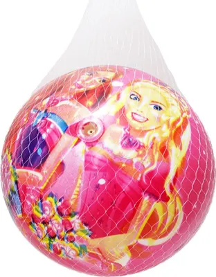 Produktbild von Spielball Mädchen rosa "Prinzessinnen-Motiv" - ca. 16 cm