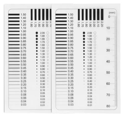 Produktbild von Solidchoice – Set mit 2 Betonrasierklingen mit Lineal
