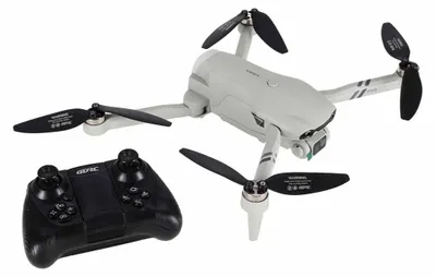 Obrázek produktu pro KIK KX2775 Dron RC s kamerou 4DRC F10, FPV, Wi‑Fi, LED, 3,7 V, šedý