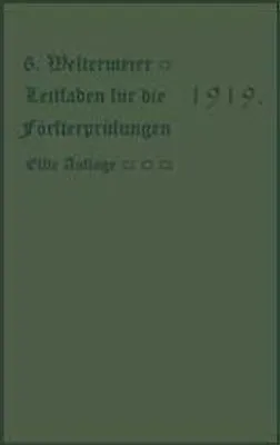 Obrázek produktu pro Leitfaden für die Försterprüfungen