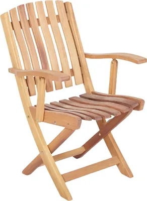 Immagine prodotto di Poltrona da esterno poltrona da giardino poltrona relax da balcone sedia in legno naturale