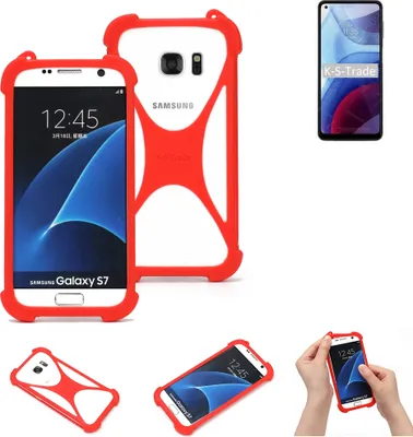 Produktbild von K-S-Trade Handy-Hülle kompatibel mit Motorola Moto G Power (2021) Schutz-Hülle Bumper Silikon Schutz Hülle Cover Case Silikoncase Silikonbumper TPU