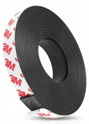 Zdjęcie produktu dla InAndOutdoorMatch - Samoprzylepna taśma magnetyczna - 2 metry - szerokość 15 mm, Obraz wygenerowany przez AI
