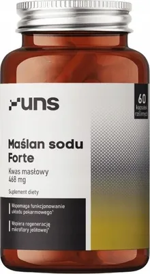 Produktbild von NATRIUMBUTYRAT FORTE 600 mg Buttersäure INTESTINAL UNS 60 Kapseln