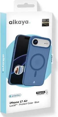 Produktbild von alkaya LUCID Handy Schutzhülle Protection Case f. Magsafe iPhone 17 Air, blau