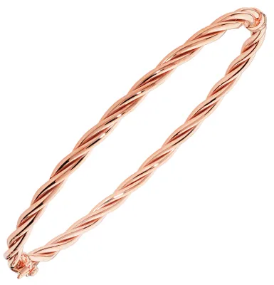 Produktbild von Atemberaubender 9 Karat (375) Rotgold Damen - Klappbar Armreif; TRS142749KR