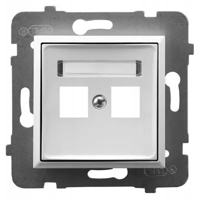Obrázek produktu pro Ospel GPK-2U/p/00, Bílá, IP20, 71 mm, 33 mm, 71 mm, 49 g