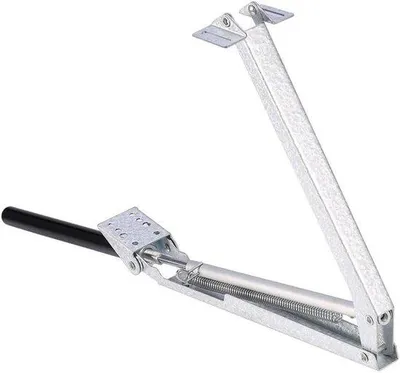 Zdjęcie produktu dla Automatyczny zatrzask do okien szklarni i altanek - regulacja temperatury - udźwig 7 kg - wysokość 45 cm