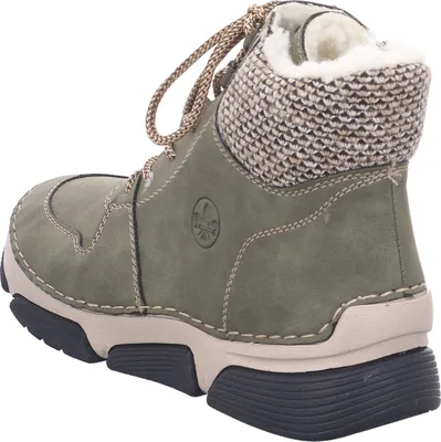Produktbild von Rieker Schnür-,Zug-u.Schnallenstiefel in grün, Gr. 36