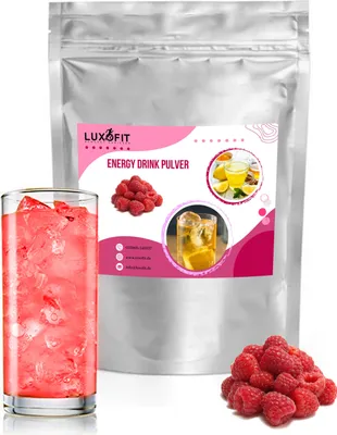 Obrázek produktu pro Malinový energetický nápoj v prášku 333 g