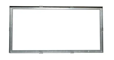 Produktbild von WOLFA 80x40x2cm Winkelrahmen Zarge Stahl verzinkt Rahmen für Fußabstreifer