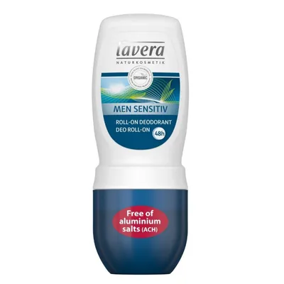 Produktbild von Lavera 651077, Männer, Deodorant, Roll-on Deodorant, 50 ml, 24 h, Empflindliche Haut