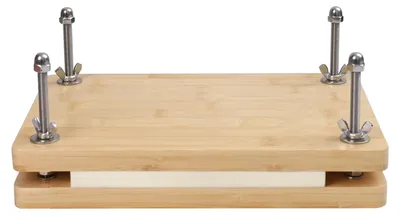 Buchpresse 20x30 cm aus Holz, Buchbindewerkzeug, DIY