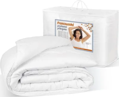 Obrázek produktu pro Přikrývka francouzská 200g/m2 - letní - Bílá - 220x200