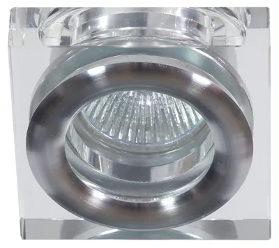Obrázok produktu pre Podhľadové stropné osvetlenie JAKOL - 1xGU5,3, MR16, 50W, 8cm, štvorec, číre